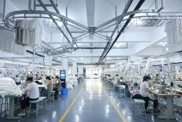 Guangzhou Odin Apparel Co., Ltd.， fabrikant productielijn