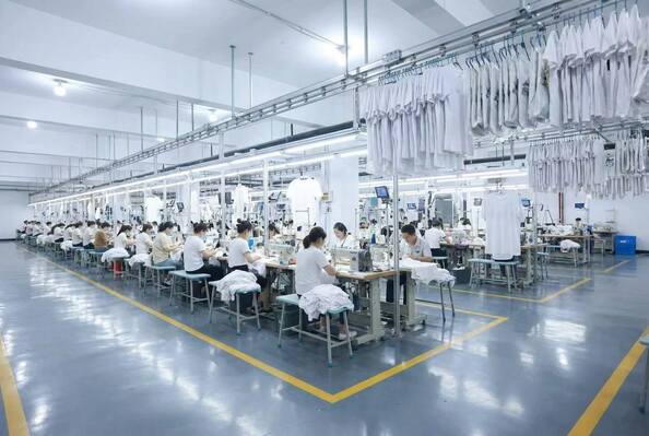 Guangzhou Odin Apparel Co., Ltd.， fabrikant productielijn