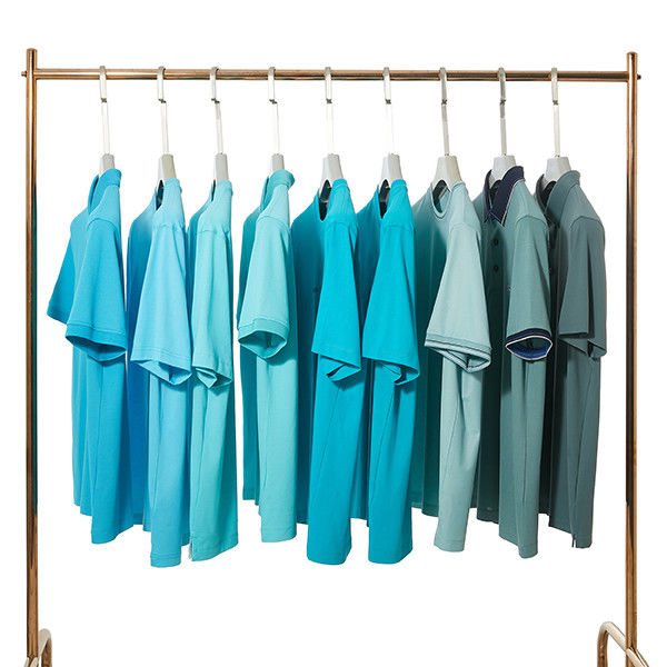 Breathable Ice Feeling Mensen T-shirt met Custom Logo Label en Zwart Wit Blauw Cyan