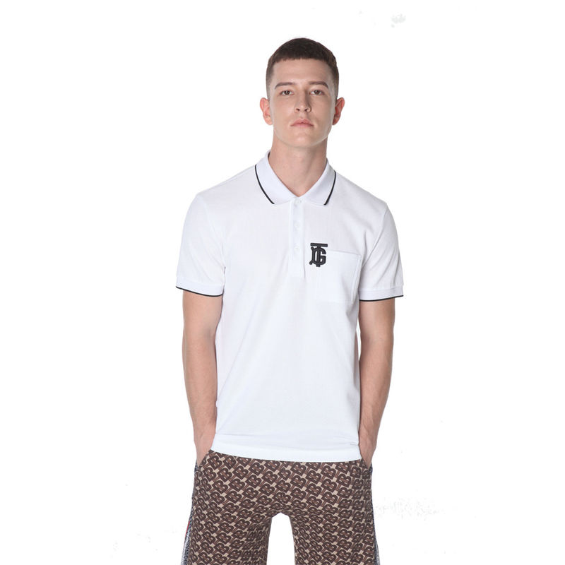 End Aanpassingskleuren 100% katoen korte mouwen Polo shirts voor mannen