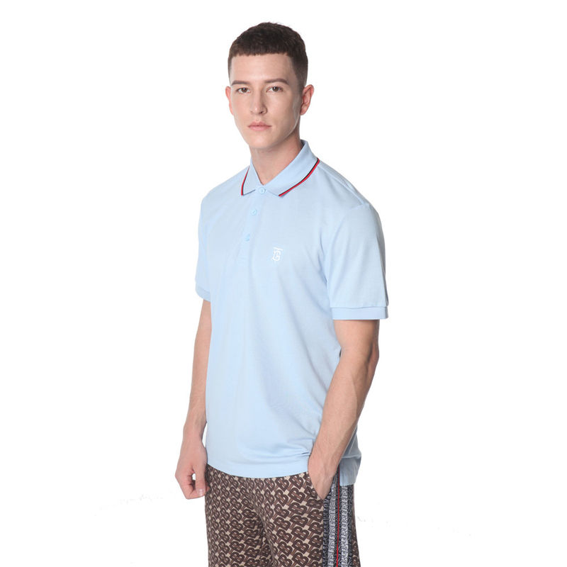 100% katoenen polo shirts voor mannen duurzaam met een aangepast logo patroon korte mouw