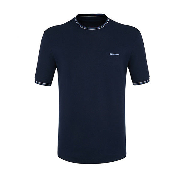 Gepersonaliseerd 95 katoen 5 spandex rond nek T-shirt met sneldrogend ademend stof