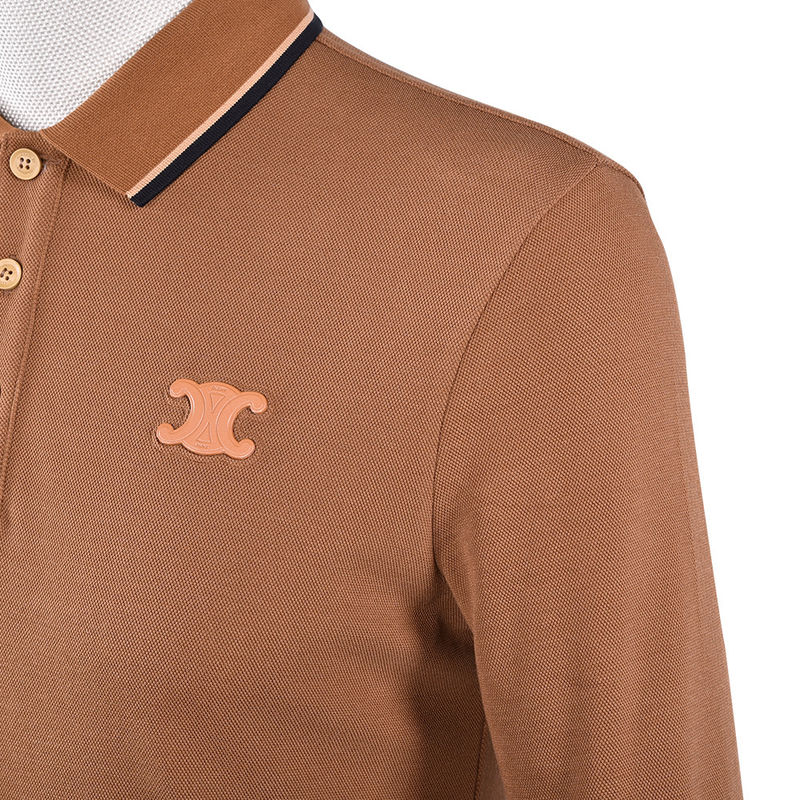 Adembenemend katoenen polo T-shirt voor mannen voorjaar herfst Casual Sublimatie Custom Design