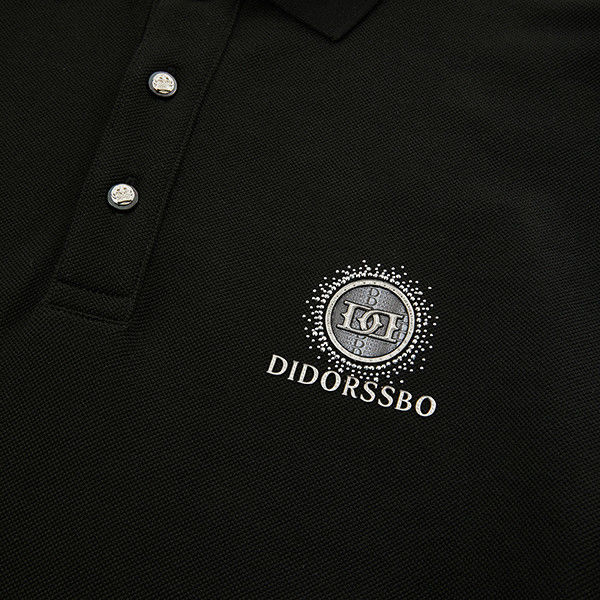 Zomer Dagdag Sport Polo Shirt Man 95% katoen 5% spandex Snel drogen