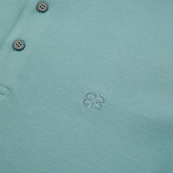 95% polyester 5% spandex polo shirt met geborduurd logo zomer ijs gevoel 3 knoppen
