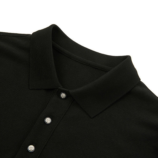 Aanpasbaar ademend sportshirt gebreide weefmethode voor mannen T-shirt Polo Gym