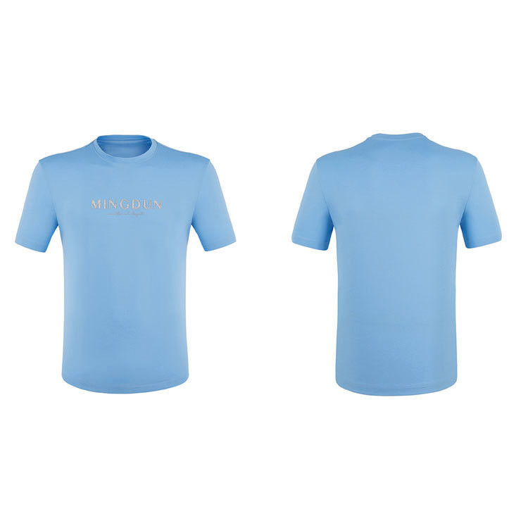 Mensen 100% katoen kortmouw T-shirt met zwaargewicht 300gm en Custom Logo Design