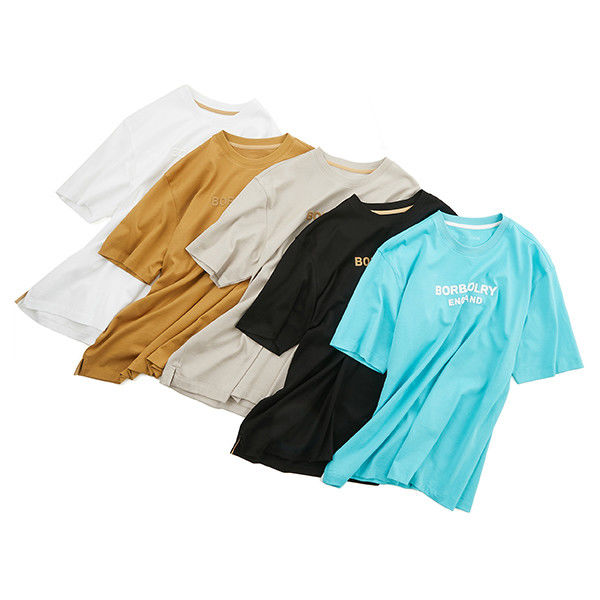Korte mouwen Oversize T-shirt 100% katoen en Custom Crewneck Shirt voor evenementen