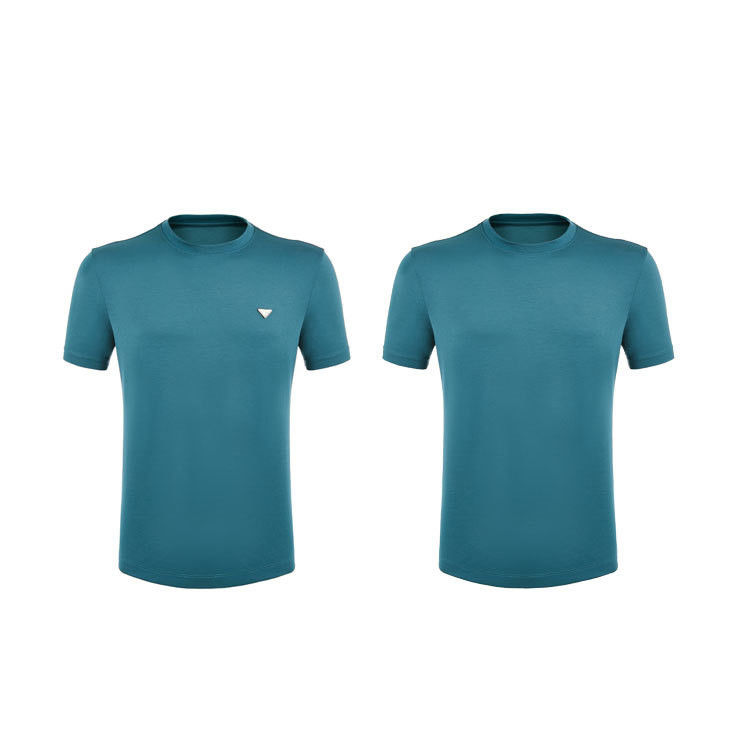 100 Cotton Custom Print T-Shirt Korte mouwen O-Neck T-shirts voor mannen en kinderen