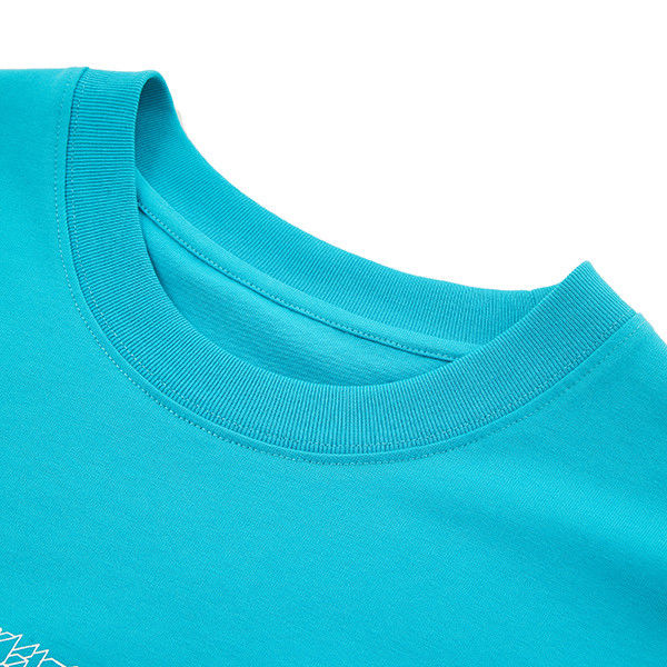 Gebreide 100 katoenen mannen gym oversized T-shirt Custom logo stijl voor de zomer en sport