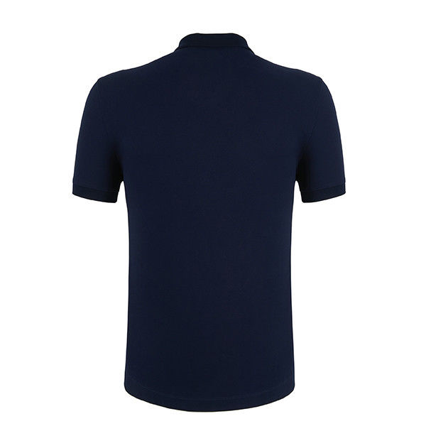 100% katoen hoog geprezen Comfortabel Custom Logo Polo Shirt Stof 95% polyester 5% spandex