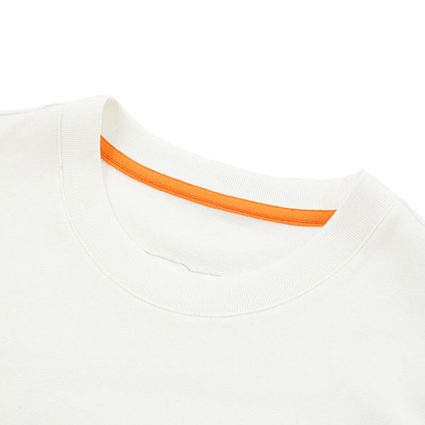 Dagelijkse Casual Office Wear 2024 Custom Design Ronde nek Wit katoenen T-shirt voor mannen