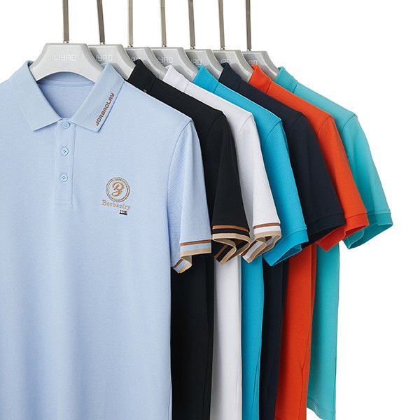 2024 nieuwste comfortabele maatkleur logo groen blauw sport polo shirt met efficiëntie