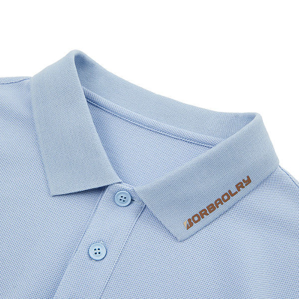 Golf katoenen polo shirt droog langarm korte mouw fit slanke polo shirts voor man geborduurd