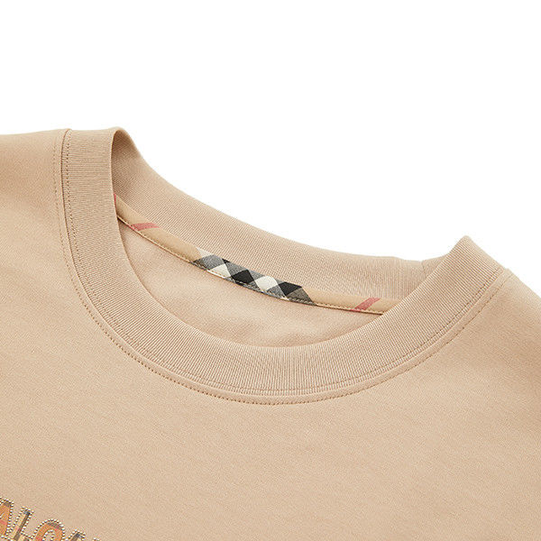 Duurzaam heren T-shirt met aangepast kleurenlogo en gebreide weefsel