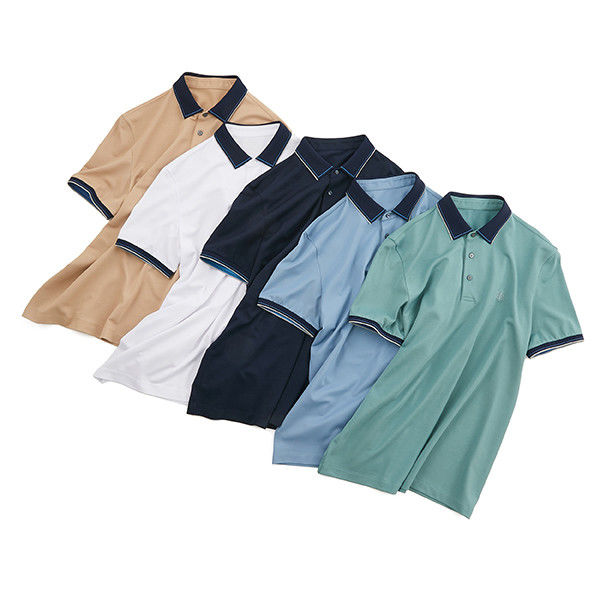Button Polo Mensen korte mouwen shirt katoenen borduurwerk logo Wingllar zakenlieden