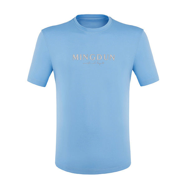 Gewone katoenen T-shirts voor vrouwen anti pilling 170-210 gram met korte mouw
