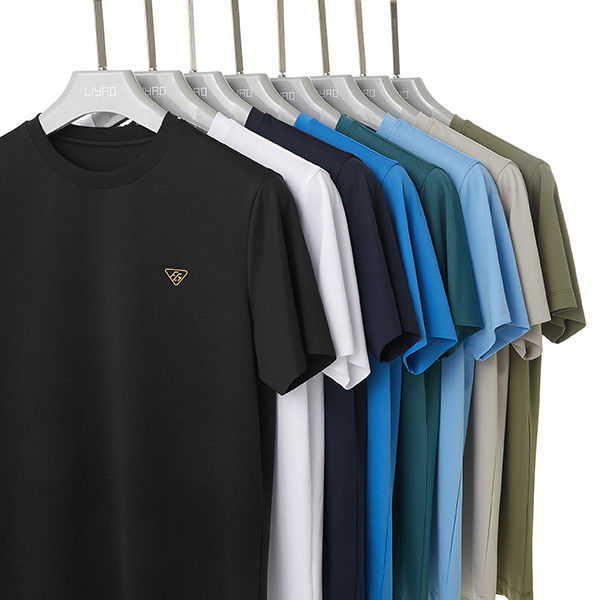 100% katoen O-neck T-shirt tegen rimpels Plus maat op maat