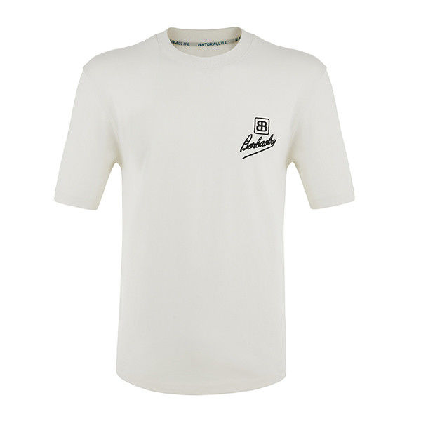 100% katoenen T-shirt op maat, korte mouwen zonder naalddetectie.