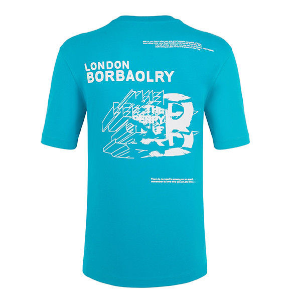 Gepersonaliseerd ontwerp 100% katoenen T-shirt voor mannen O-Neck korte mouw ademend anti-pilling