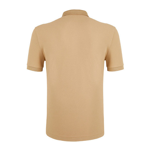 Modetrend Poloshirt voor mannen met naalddetectie 95% polyester 5% spandex