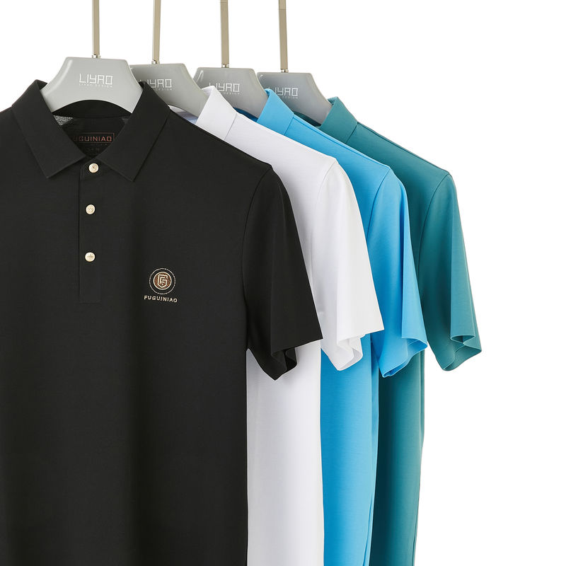 Mensen polo T-shirt met luxe ontwerp en uitstekende borduurwerk zwaargewicht regelmatig fit