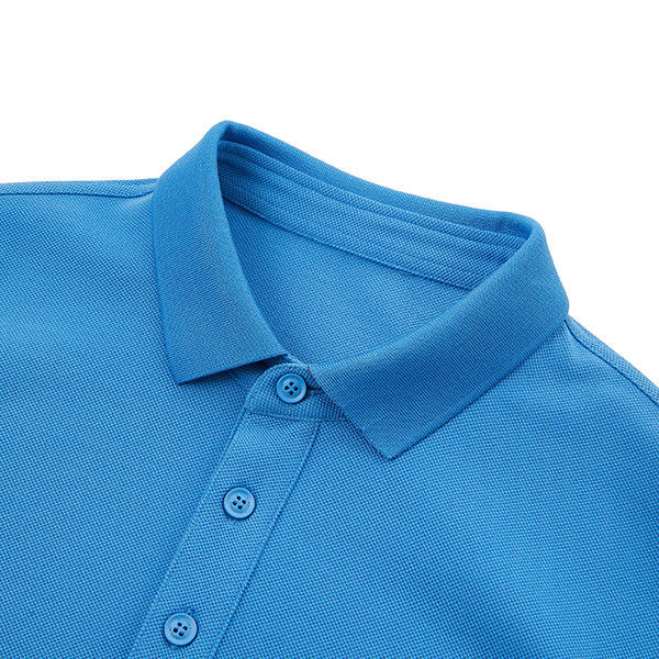 Mensen wit blauw en zwart Custom Polo Shirt Plain Golf T-shirts met aanpassing