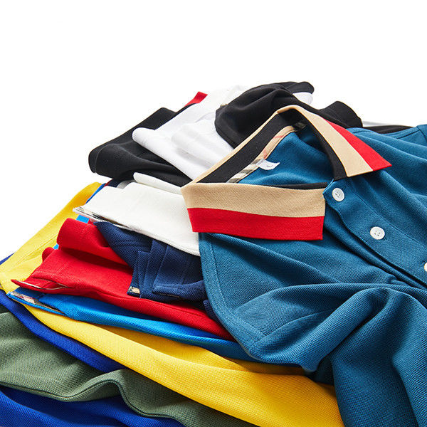 Ondersteuning 7 dagen Voorbeeld bestelling Levertyd Dagelijks Casual kantoor Draag snel droog biologisch katoen polo shirt