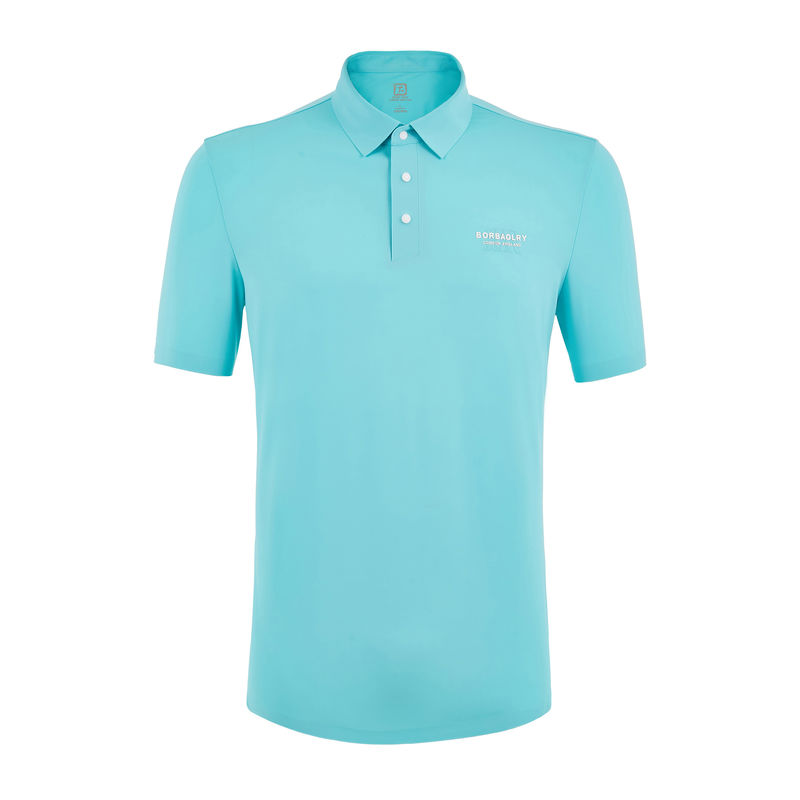 Mannelijke ademende polo shirts formeel T-shirt met oversize naadloos ontwerp