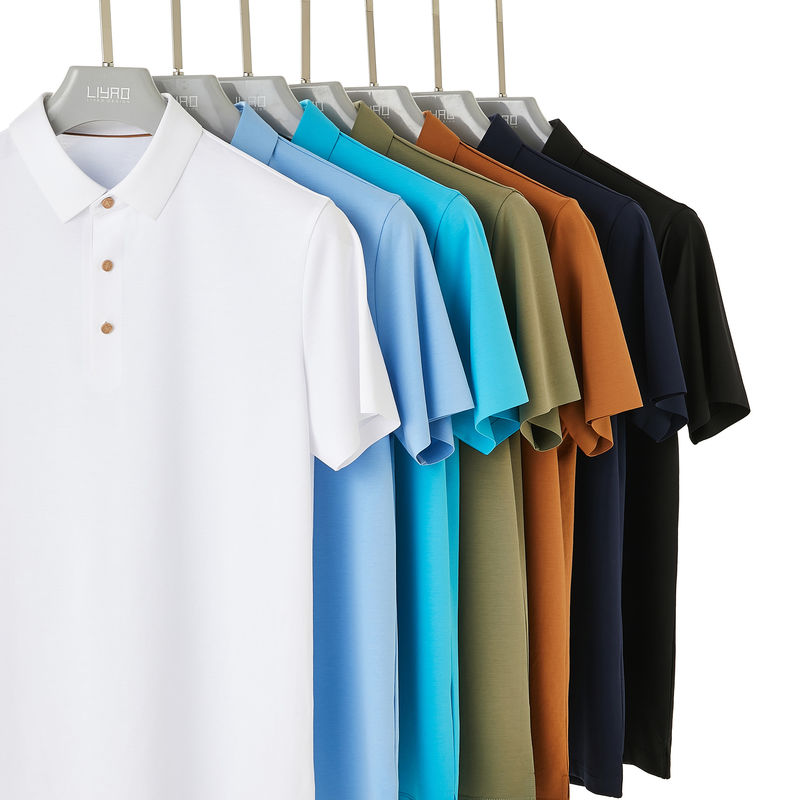 Zomer Herfst Gewoon Custom Polo Shirts Met Logo Plain Polo Mensen Kortsleeft Shirt