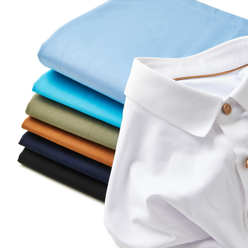 Zomer Herfst Gewoon Custom Polo Shirts Met Logo Plain Polo Mensen Kortsleeft Shirt