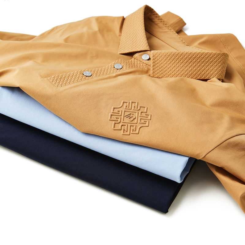Gepersonaliseerd Kleur Logo Polo Spandex Nylon Mensen T-Shirt naadloos voor OEM ODM patronen