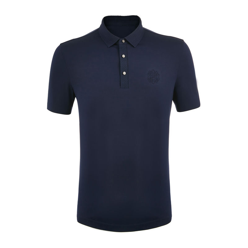 Gepersonaliseerd Kleur Logo Polo Spandex Nylon Mensen T-Shirt naadloos voor OEM ODM patronen