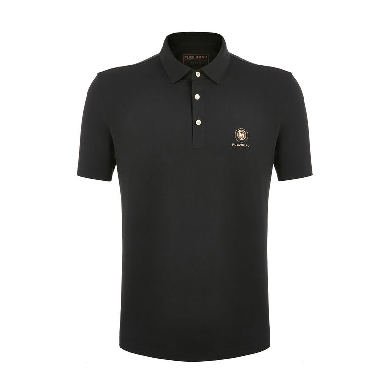 Groene druk 170-210 gram Custom Polo shirts voor mannen 100% katoen Polo shirts voor de zomer