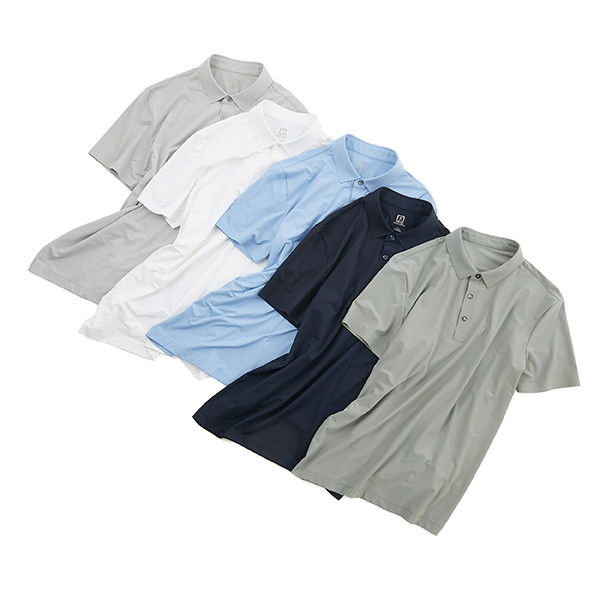 Custom kleur logo mannen plus size polo T-shirt met snel droog en ademend gaas ontwerp