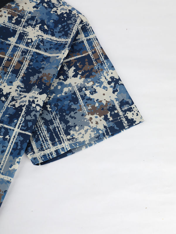 Zomer Jongeren Polo Shirts In Regelmatige Fit Camouflage Kleur 1364720504