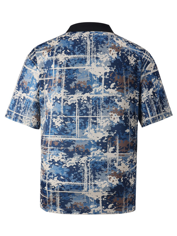 Zomer Jongeren Polo Shirts In Regelmatige Fit Camouflage Kleur 1364720504