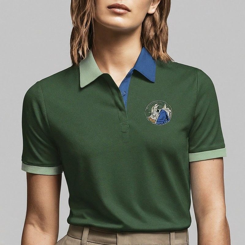 Casual Golf Vrouwen Polo Shirts Customized Multi Color met geborduurd logo