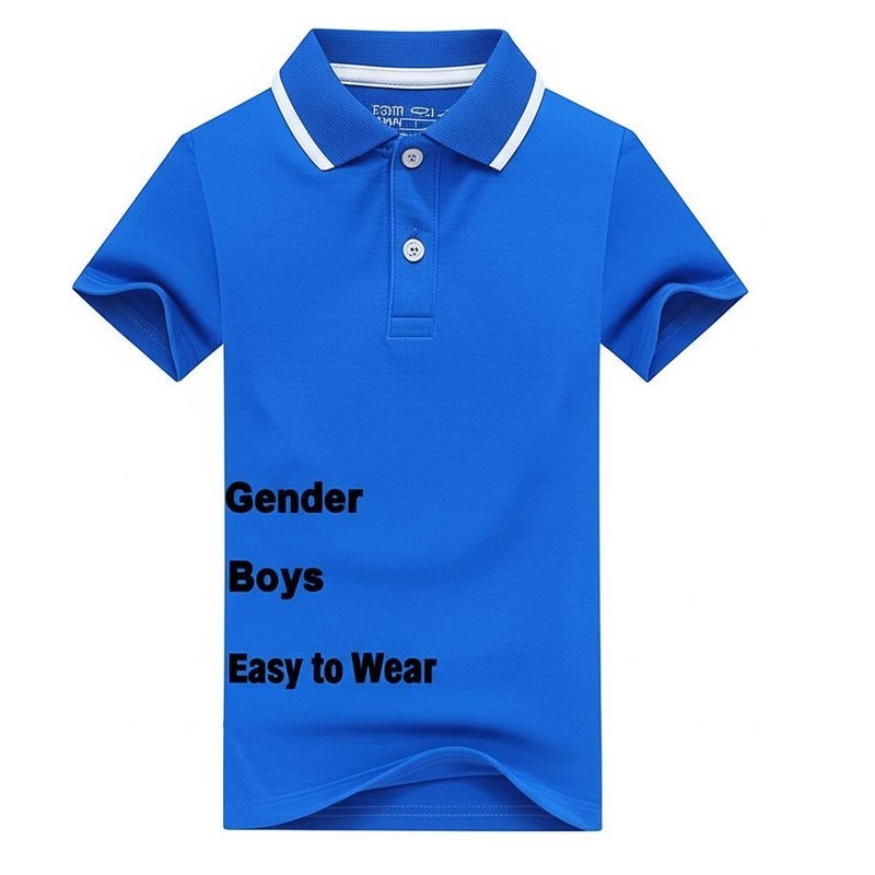 Betaalbare Kinder Polo's voor Jongens Leeftijdsgroep Kinderen Geslacht Jongens Gemakkelijk te Dragen