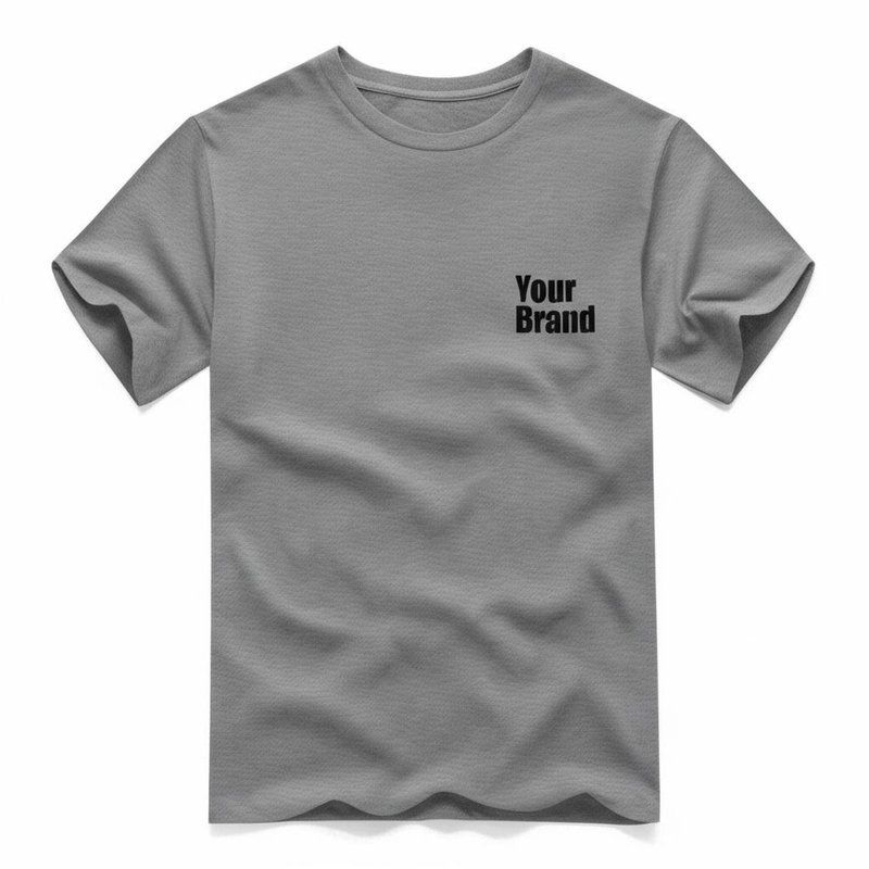 Casual Custom Men's T Shirts Short Sleeves and Custom Logo for Men's Wardrobe Essential