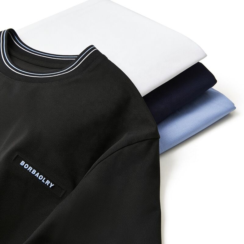 Hoogwaardig 100% katoen T-shirt voor mannen met vaste kleuren T-shirt op maat groot T-shirt voor mannen Casual T-shirt