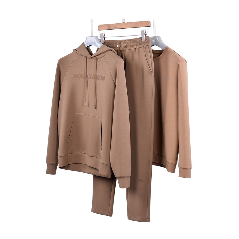 Custom Print Design Jogging Track Street Wear Set Sportswear Trainingsbroek en Hoodie Sweatshirt Set voor Heren Trainingspakken