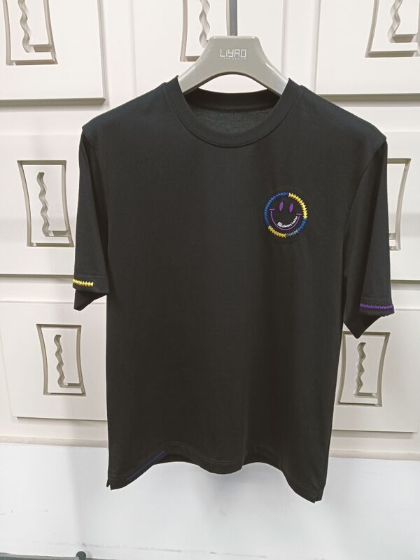 Persoonlijk Groothandel Druk Goedkoop Blank T-Shirt Gedrukt Katoen Plain T-Shirt Bulk Plain Zwart T-shirts