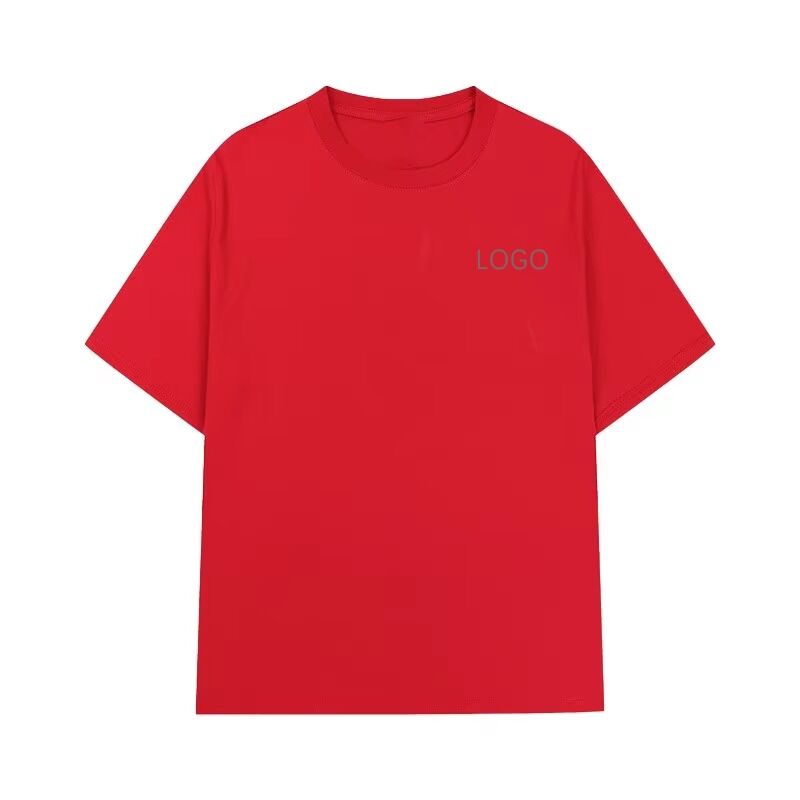 Zomer Ronde Hals Casual Mode Korte Mouw Katoenen T-shirt Sportkleding Losse Top op Voorraad