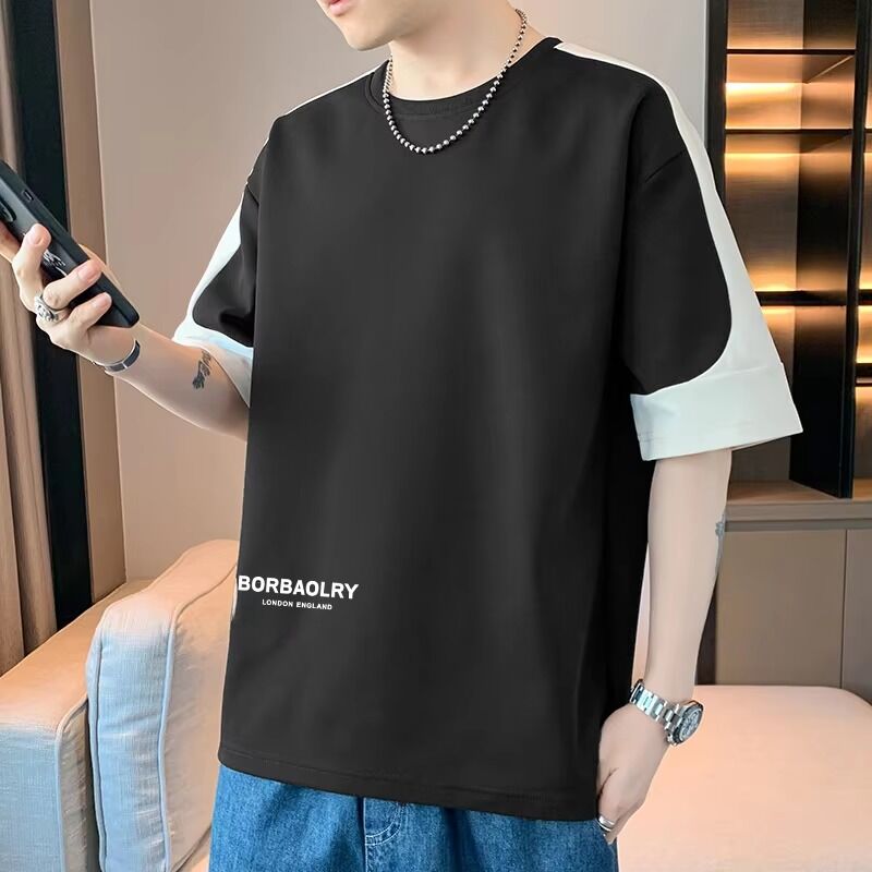Fabrieksverkoop T-Shirt Man T-Shirt gemaakt 220 gram Oversized Fit Support Logo Customized Boxy T-Shirt