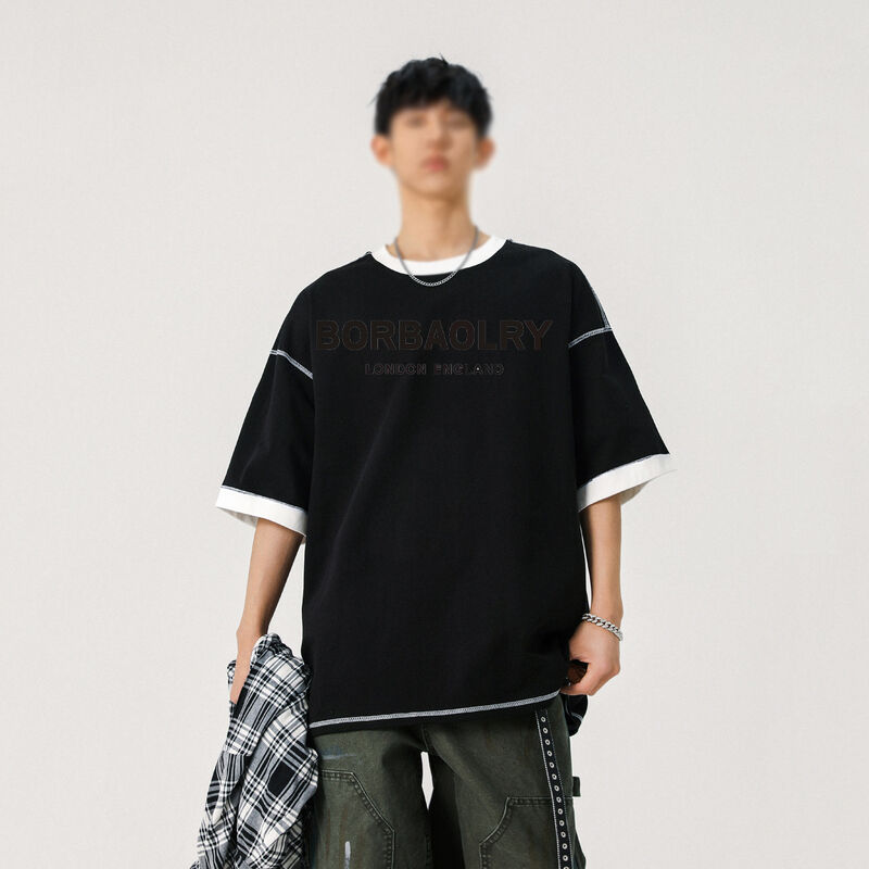 Katoenen Premium T-shirt Unisex Designer T-shirt Fabrikant Custom T-shirt Basic T-shirts voor Bedrukken