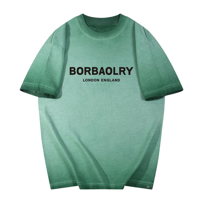 Hot Custom Mensen T-shirt Was om te doen Oud Style Groot formaat Shirt Custom logo Printing Fashion Casual Short-sleeved Shirt