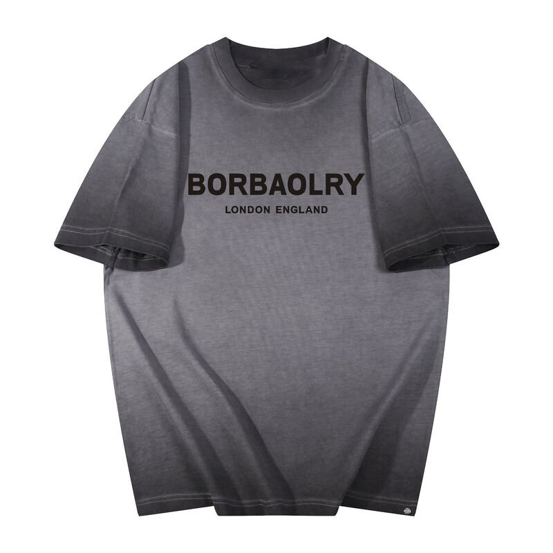 Hot Custom Mensen T-shirt Was om te doen Oud Style Groot formaat Shirt Custom logo Printing Fashion Casual Short-sleeved Shirt