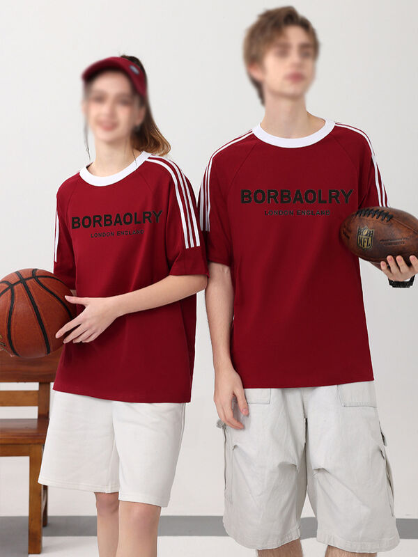 T-shirt met op maat gedrukt logo, casual stijl met digitale print in lage MOQ, spoedbestelling voor heren/dames/kinderen