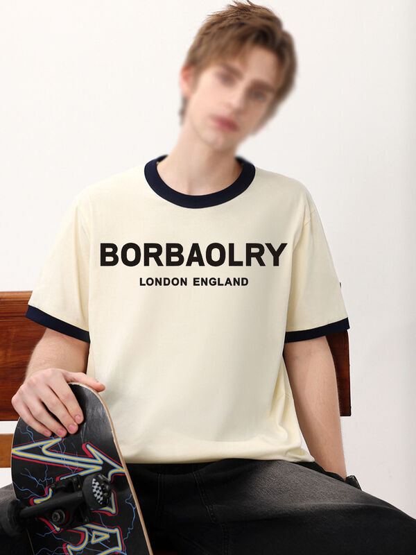 Designer T-shirt Beroemde Merken Hete Verkoop Puur Katoen Luxe T-shirt Mannen Trend Mooie Designer Kleding